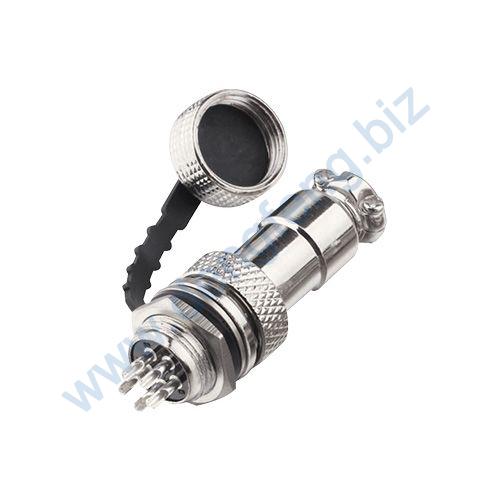 圓形連接器 RS765-12系列（圓螺口金屬防塵蓋式）2T-7T