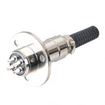 圓形電纜連接器 YL1-16：A.正裝式法蘭